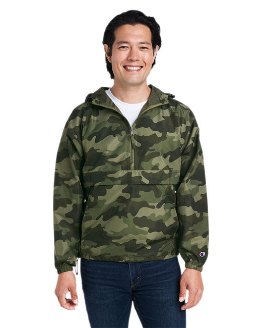 Champion Adult Packable Anorak 1/4 Zip Jacket