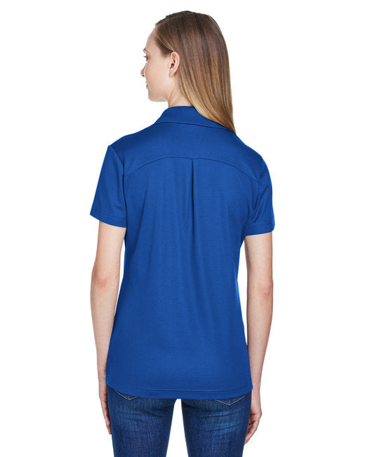 Devon & Jones CrownLux Performance® Ladies' Plaited Polo