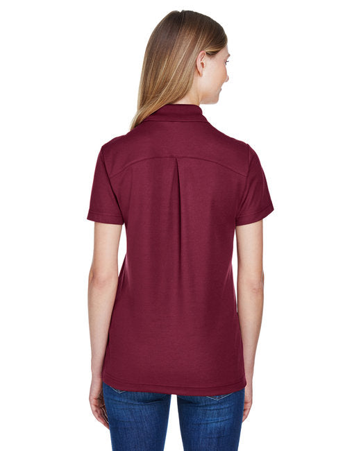 Devon & Jones CrownLux Performance® Ladies' Plaited Polo