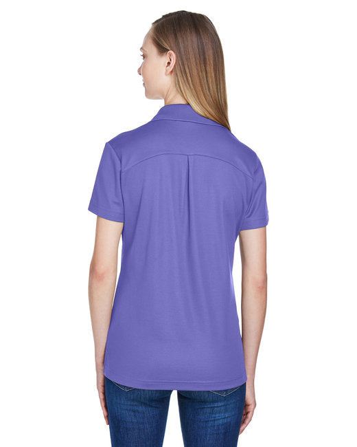Devon & Jones CrownLux Performance® Ladies' Plaited Polo