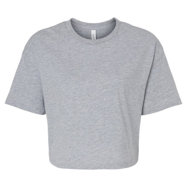 🌸BELLA + CANVAS Ladies' Jersey Crop Tee