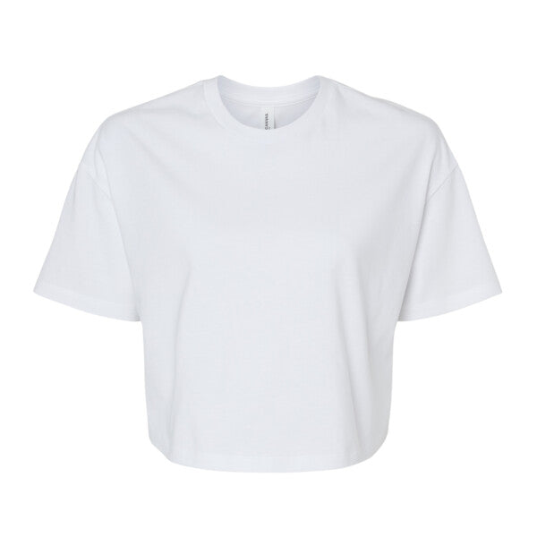 🌸BELLA + CANVAS Ladies' Jersey Crop Tee