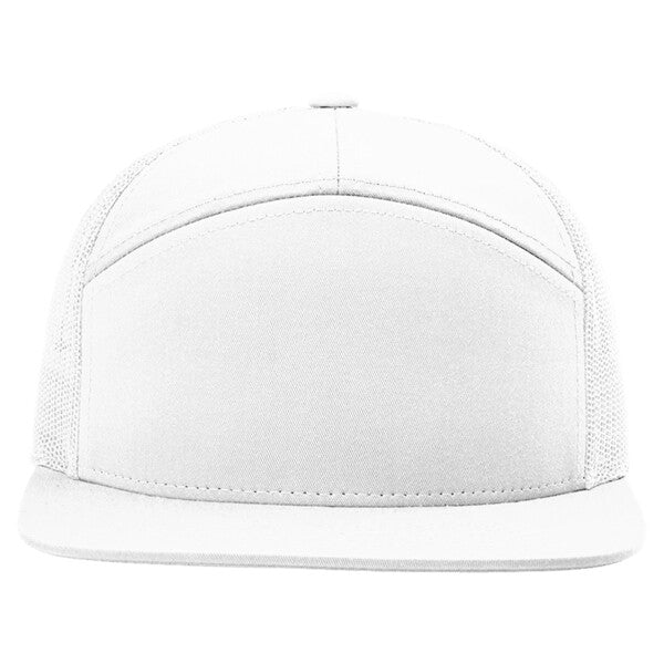 Pinch Front Structured Snapback Trucker Cap