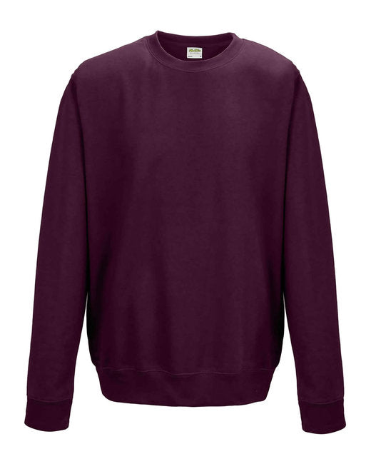 Just Hoods By AWDis Adult 80/20 Midweight College Crewneck Sweatshirt