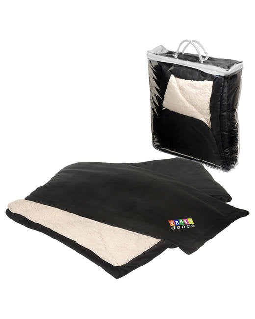 Prime Line Micro Mink Sherpa Blanket ( 12-Pack )