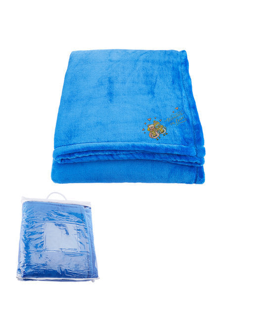 Prime Line Mink Touch Luxury Fleece Blanket ( 24-Pack )