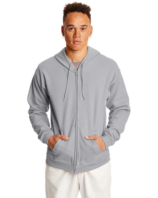 Hanes Adult EcoSmart® Full-Zip Hooded Sweatshirt
