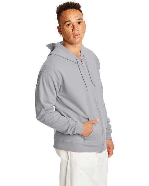 Hanes Adult EcoSmart® Full-Zip Hooded Sweatshirt