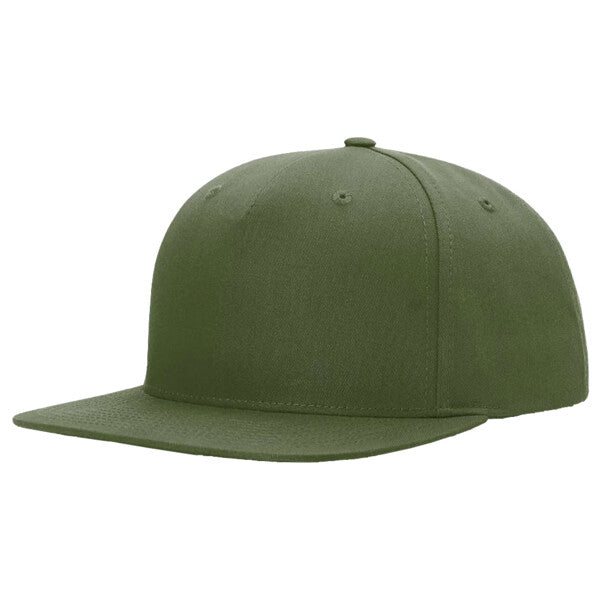 Pinch Front Structured Snapback Trucker Cap