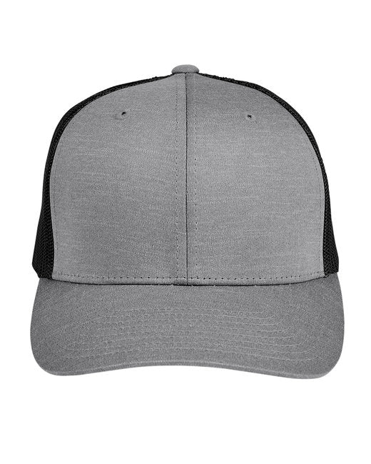 Team 365 by Yupoong® Adult Zone Sonic Heather Trucker Cap