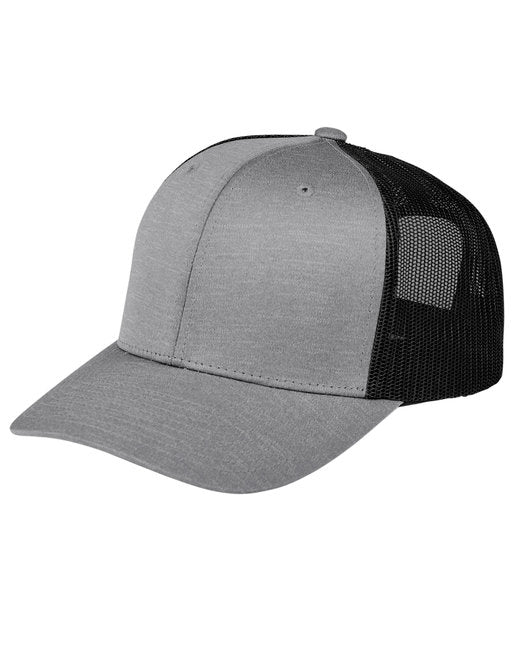 Team 365 by Yupoong® Adult Zone Sonic Heather Trucker Cap
