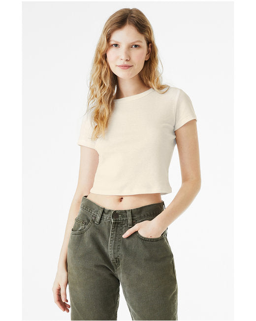 Bella + Canvas Ladies' Micro Ribbed Baby Tee