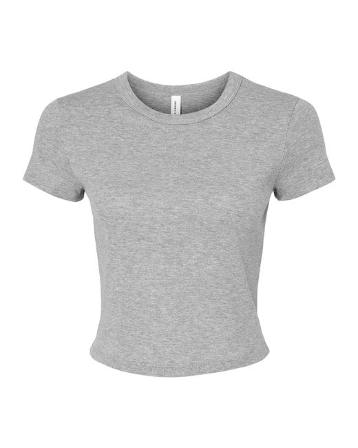 Bella + Canvas Ladies' Micro Ribbed Baby Tee