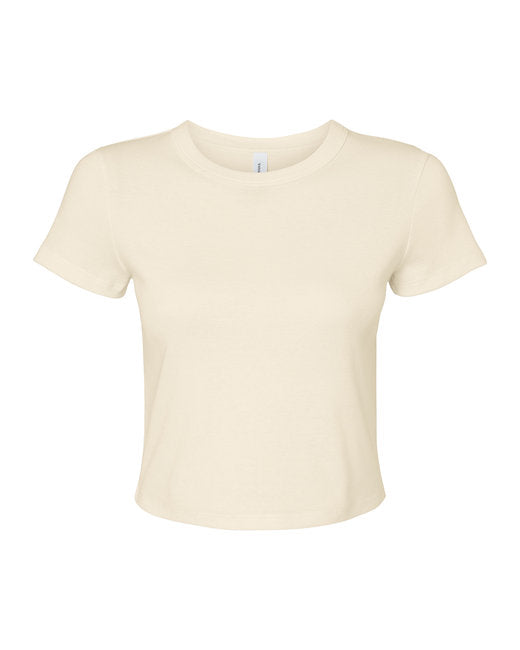 Bella + Canvas Ladies' Micro Ribbed Baby Tee