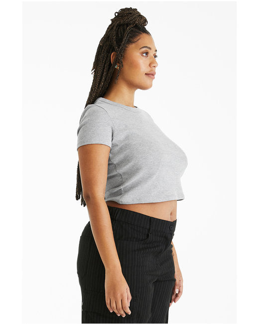 Bella + Canvas Ladies' Micro Ribbed Baby Tee