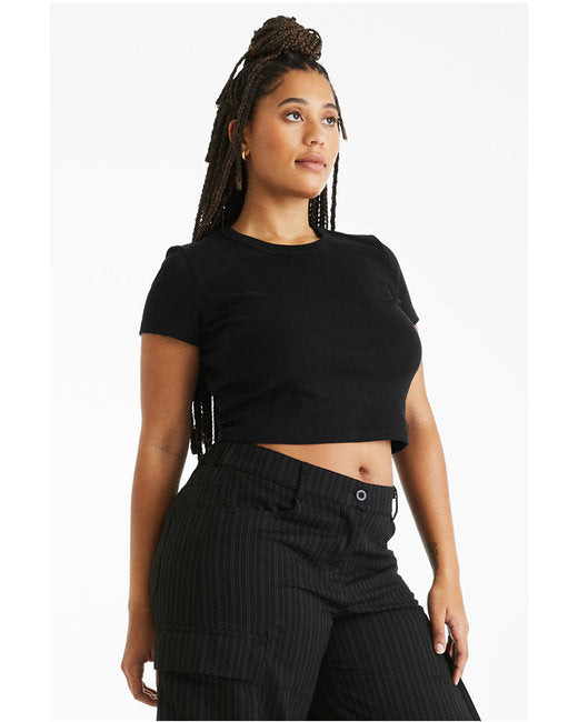 Bella + Canvas Ladies' Micro Ribbed Baby Tee