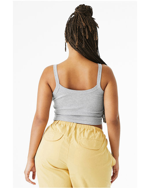 Bella + Canvas Ladies' Micro Ribbed Scoop Tank
