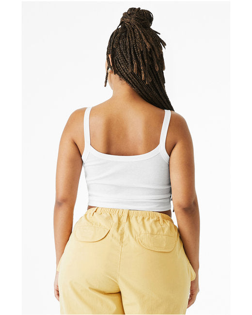 Bella + Canvas Ladies' Micro Ribbed Scoop Tank