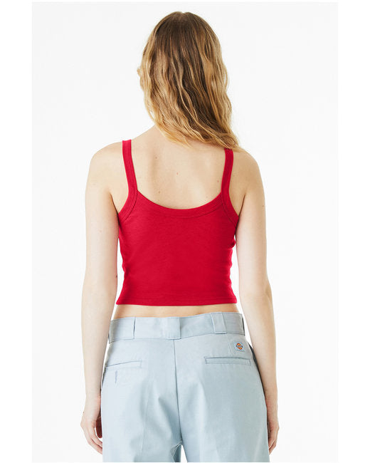 Bella + Canvas Ladies' Micro Ribbed Scoop Tank