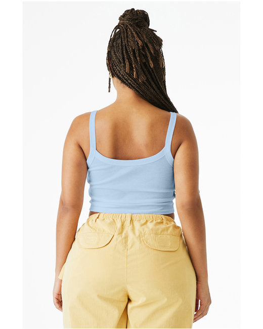 Bella + Canvas Ladies' Micro Ribbed Scoop Tank