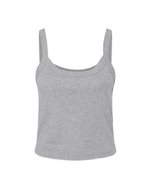 Bella + Canvas Ladies' Micro Ribbed Scoop Tank