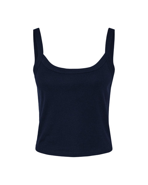 Bella + Canvas Ladies' Micro Ribbed Scoop Tank