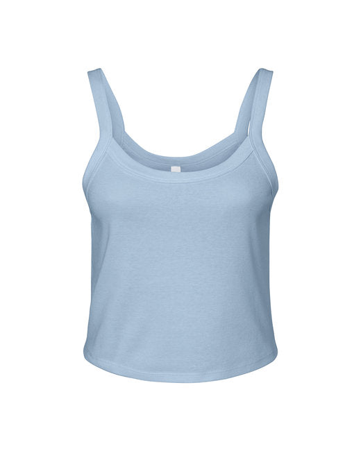 Bella + Canvas Ladies' Micro Ribbed Scoop Tank