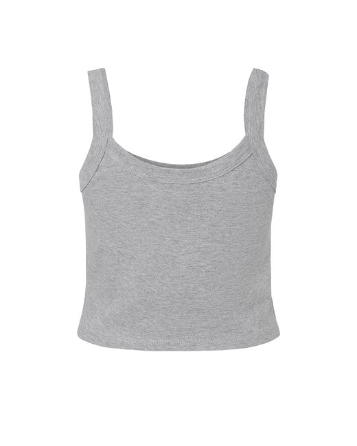 Bella + Canvas Ladies' Micro Ribbed Scoop Tank