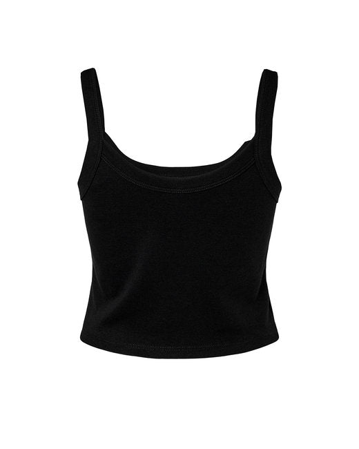 Bella + Canvas Ladies' Micro Ribbed Scoop Tank