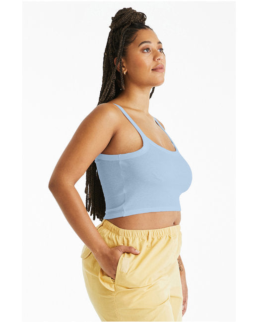 Bella + Canvas Ladies' Micro Ribbed Scoop Tank