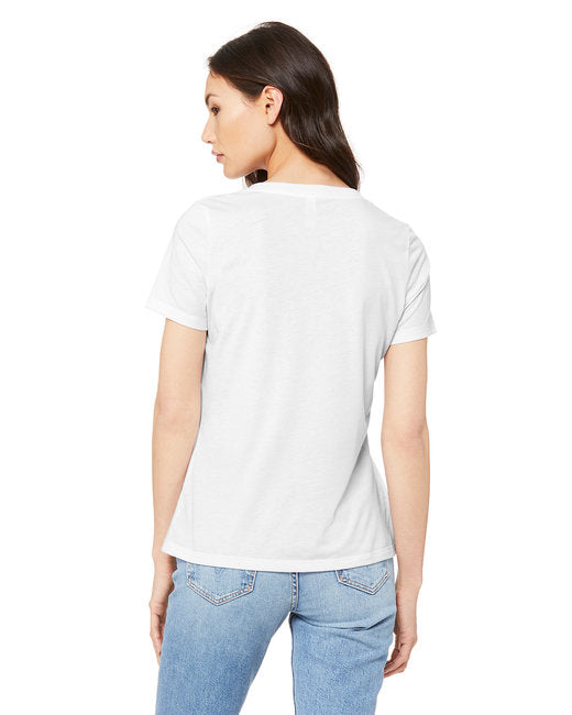 Ladies' Relaxed Triblend V-Neck T-Shirt