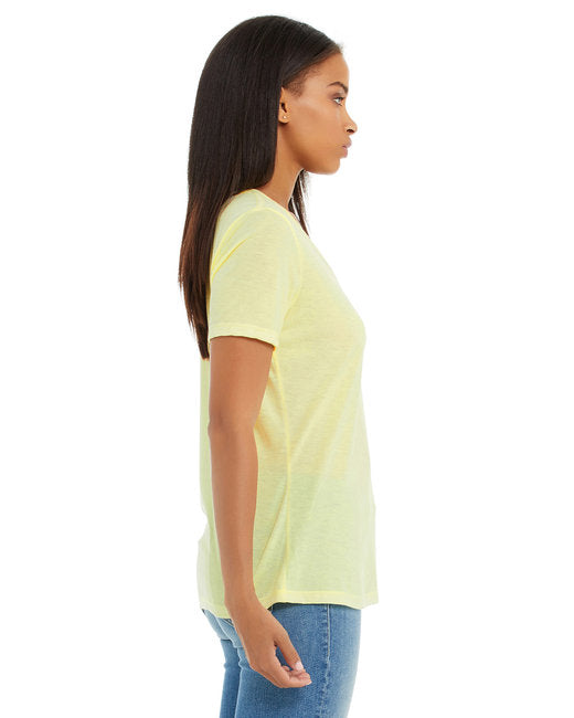 Ladies' Relaxed Triblend V-Neck T-Shirt