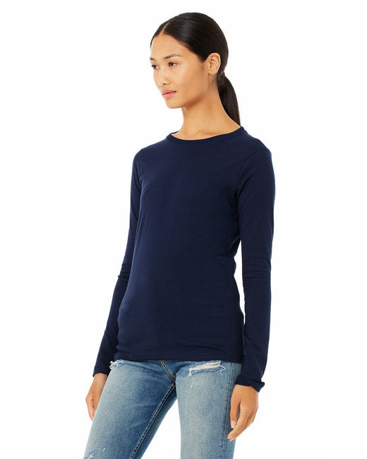 Bella + Canvas Ladies' Jersey Long-Sleeve T-Shirt