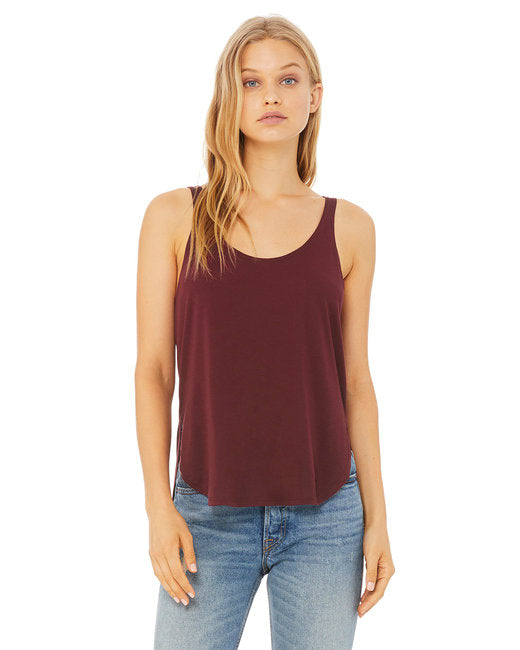 Bella + Canvas Ladies' Flowy Side Slit Tank
