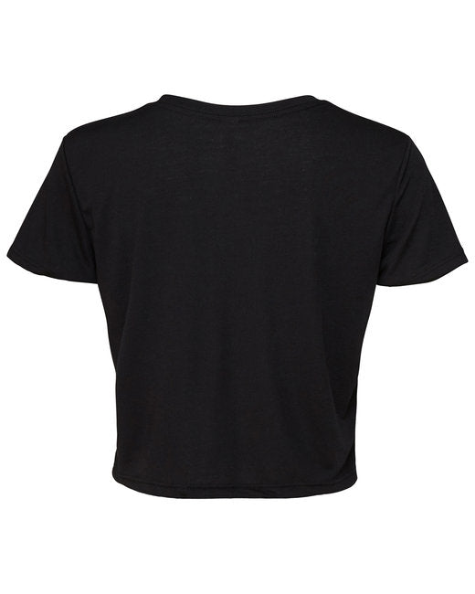 Ladies' Flowy Cropped T-Shirt
