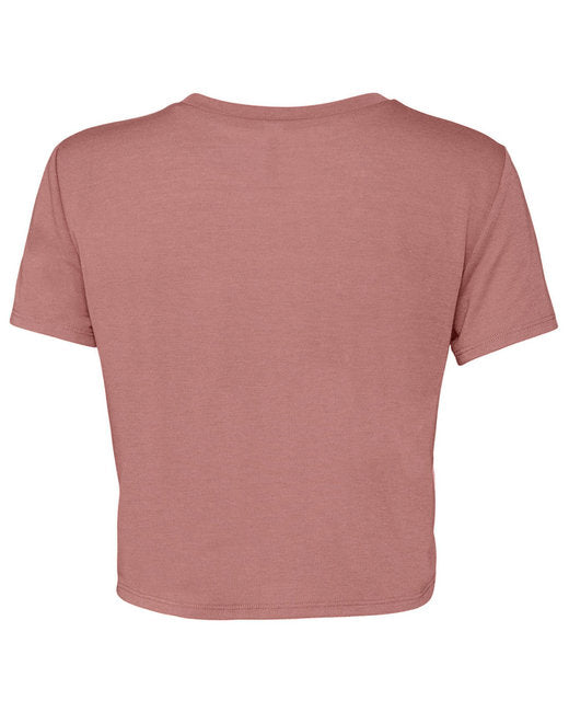 Ladies' Flowy Cropped T-Shirt