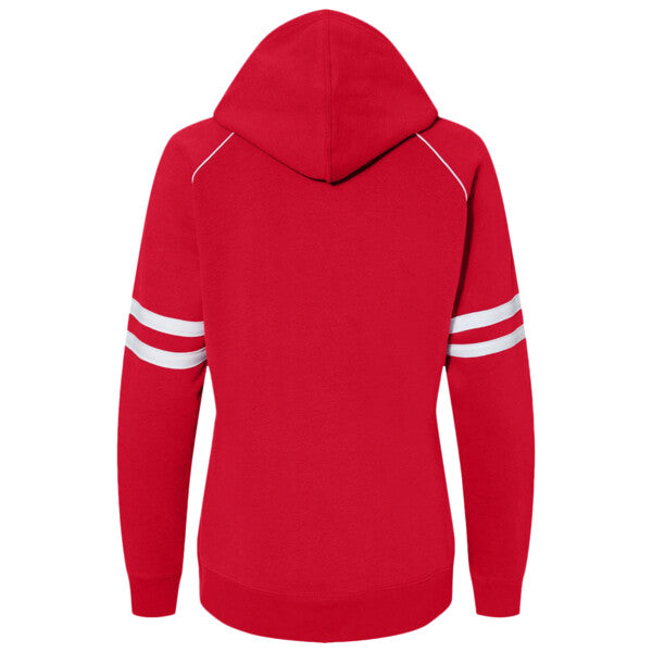 Ladies' Varsity Pullover Hooded Sweatshirt
