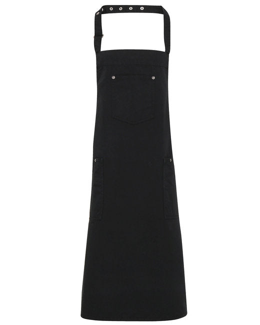 Unisex Cotton Chino Bib Apron