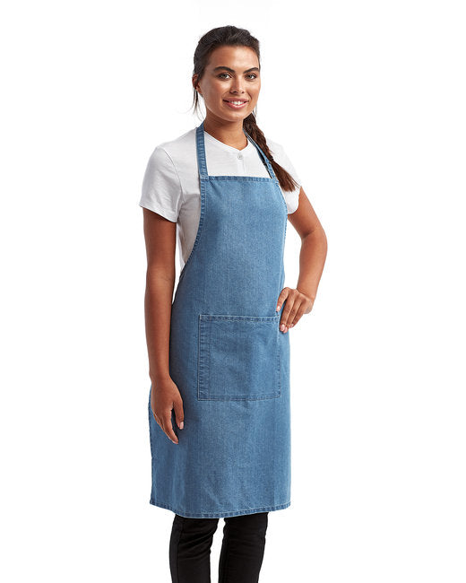 Unisex 'Colours' Sustainable Pocket Bib Apron