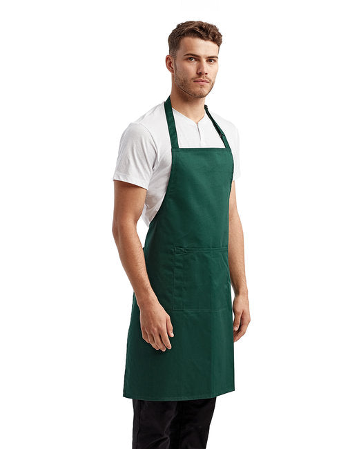 Unisex 'Colours' Sustainable Pocket Bib Apron