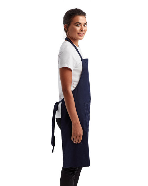Unisex 'Colours' Sustainable Pocket Bib Apron