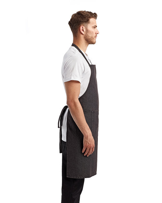 Unisex 'Colours' Sustainable Pocket Bib Apron