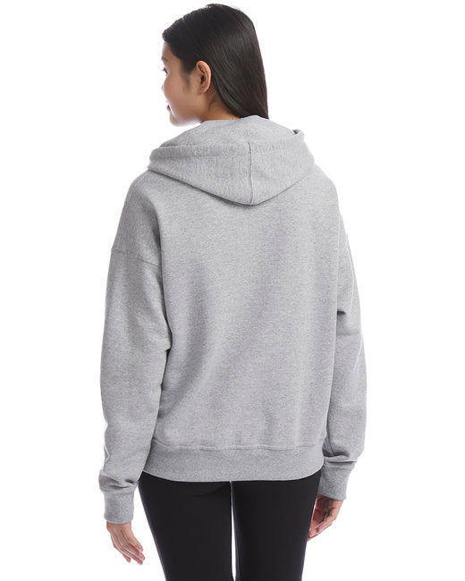 Ladies' PowerBlend Relaxed Hooded Sweatshirt