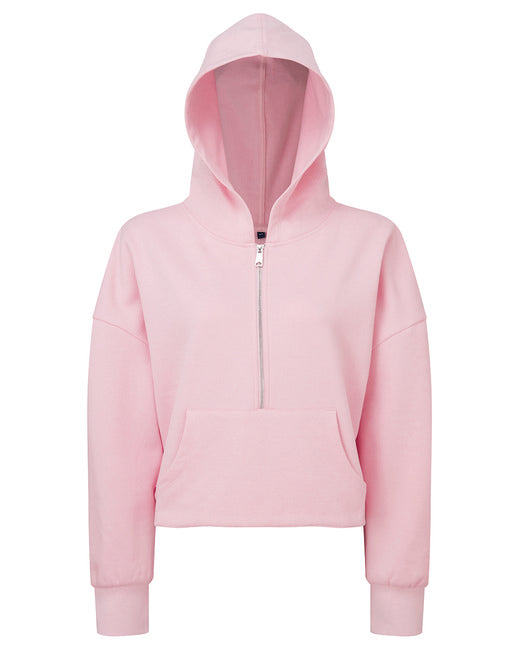 TriDri Ladies' Alice Half-Zip Hooded Sweatshirt