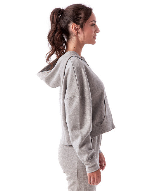 TriDri Ladies' Alice Half-Zip Hooded Sweatshirt